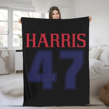 Discover Kamala Harris for President Vote 2024 Tim Walz Fleece Blankets