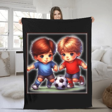 Discover Sport is part of human culture. Fleece Blankets