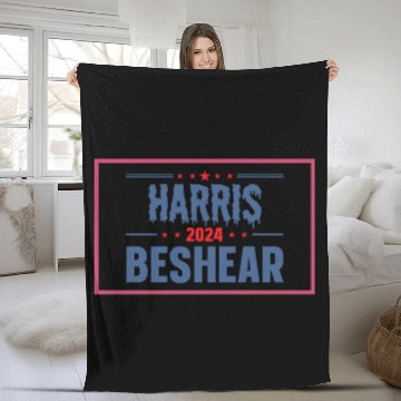 Discover Kamala Harris 2024 for President Vote Tim Walz Fleece Blankets