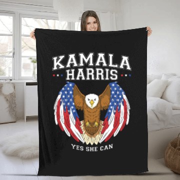 Discover Kamala 2024 - Kamala Harris 2024 For President Fleece Blankets