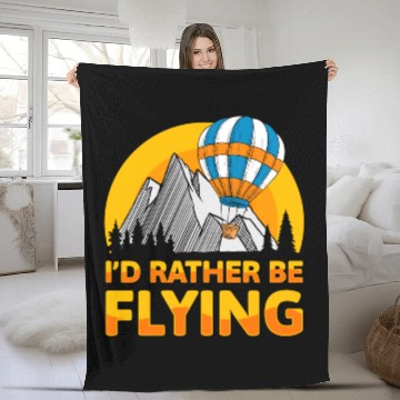 Discover Balloon Company Colors Adventure Fleece Blankets