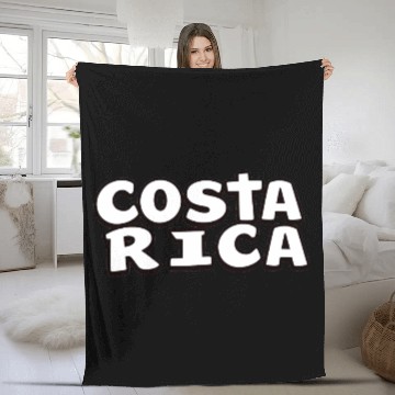 Discover Costa Rica: Eco-Nerd's Paradise Fleece Blankets