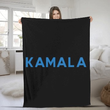 Discover Kamala Harris 2024 for President Vote Tim Walz Fleece Blankets