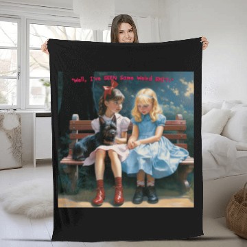 Discover Dorothy and Alice hilarious Fleece Blankets