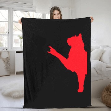 Discover Cat Team Heavy Metal Hard Rock Music Pet Friends Fleece Blankets