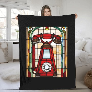Discover Telephone nostalgia Fleece Blankets