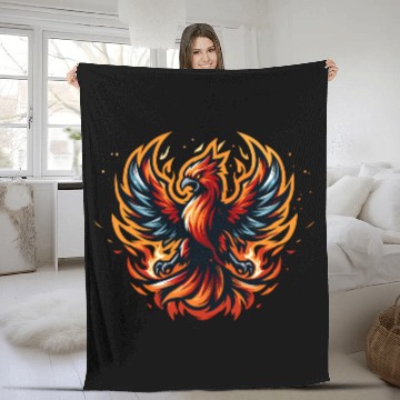 Discover Phoenix Fleece Blankets