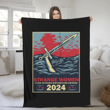 Discover 2024 Election Fleece Blankets