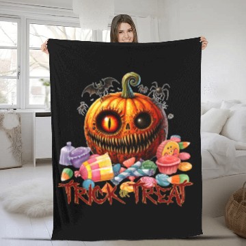 Discover Trick or treat Fleece Blankets