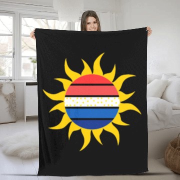 Discover America's Rising Horizon Fleece Blankets