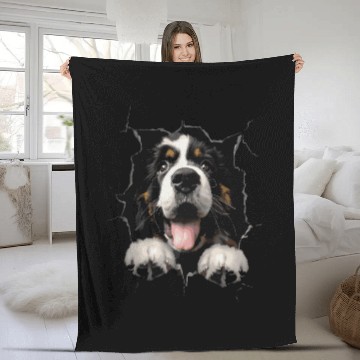 Discover Saint Bernard Fleece Blankets