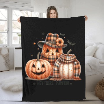 Discover Hey There Pumpkin Fleece Blankets