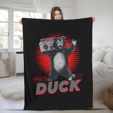 Discover Bear - 80s Fleece Blankets