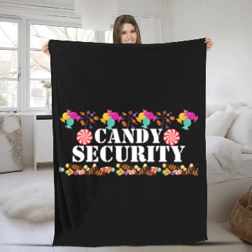 Discover Candy Security Fleece Blankets
