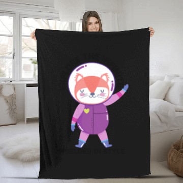 Discover Celestial Protector Fleece Blankets