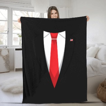 Discover Halloween Trump Suit, US President Easy Costume Fleece Blankets