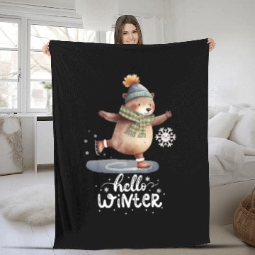 Discover Winter Solstice Serenity Fleece Blankets
