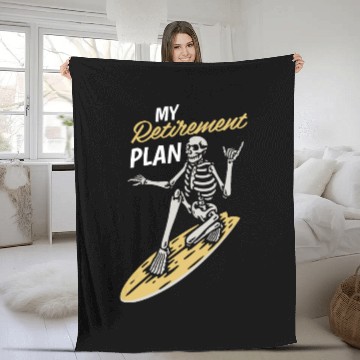 Discover Retirement Plan Fleece Blankets