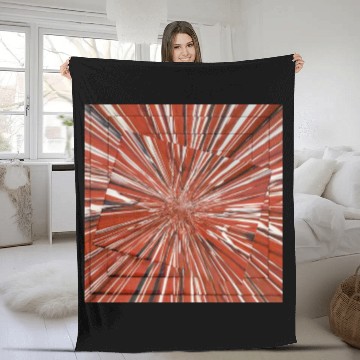Discover Peppermint Fleece Blankets