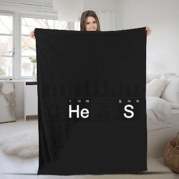 Discover Periodic Table Chess Chessboard for Science lovers Fleece Blankets