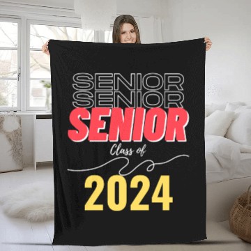 Discover Senior Class of 2024 Fleece Blankets