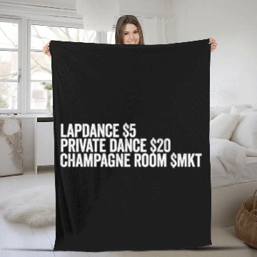 Discover Lapdance Private Dance Champagne Room Stripperstri Fleece Blankets