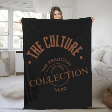Discover "THE CULTURE" by Tavia Linen Fleece Blankets
