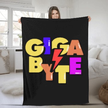 Discover Computer Data Measurement Unit Fleece Blankets