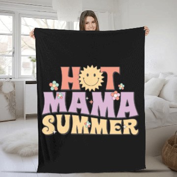 Discover Summer Collection - Hot Mama Summer Fleece Blankets