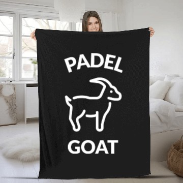 Discover Padel goat Fleece Blankets