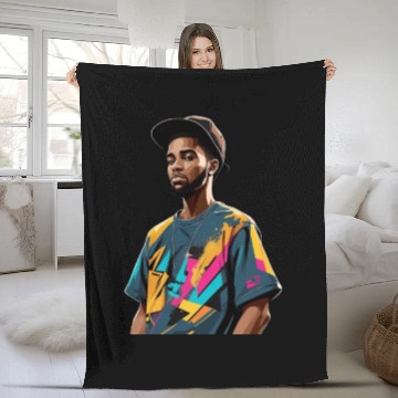 Discover Base XL Streetwear Fleece Blankets