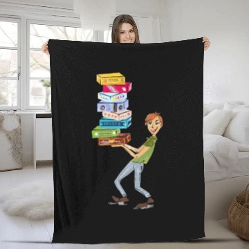 Discover Board Game Fan Fleece Blankets