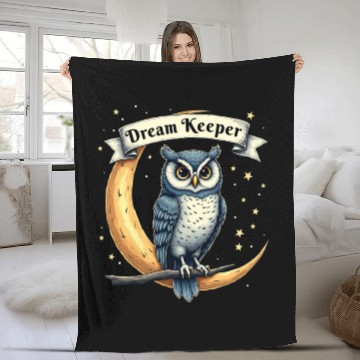 Discover Dream Keeper - Owl Dream Fleece Blankets