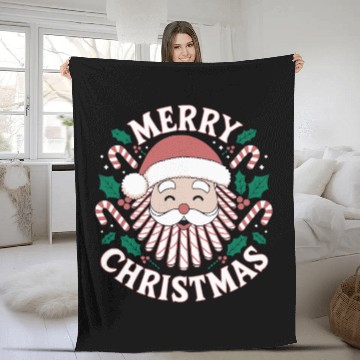 Discover Merry Santa Claus – Merry Christmas Design Fleece Blankets