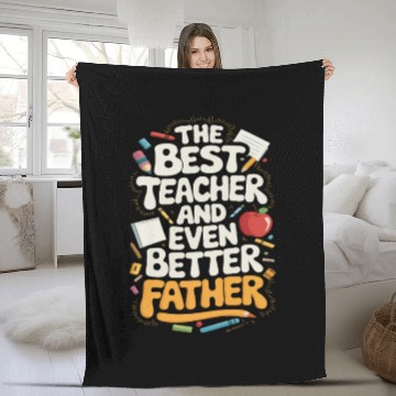 Discover Education Educator Teach Teaching School Teacher Fleece Blankets