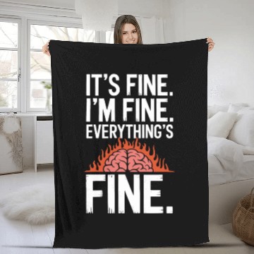 Discover Understanding Psychology Mind and Behavior Fleece Blankets