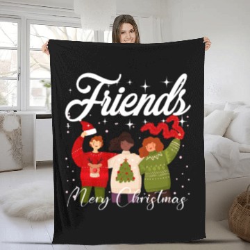 Discover Best Friends Christmas Fleece Blankets