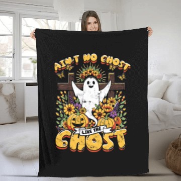 Discover Ain't No Ghost Like The Holy Ghost - Christian Fleece Blankets