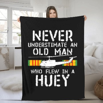 Discover Sky Warriors: Huey Pilots of the Vietnam War Fleece Blankets