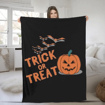 Discover Trick or treat Fleece Blankets