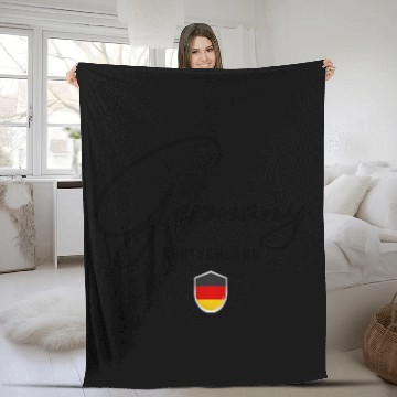 Discover Flag of Germany, I love Germany Fleece Blankets