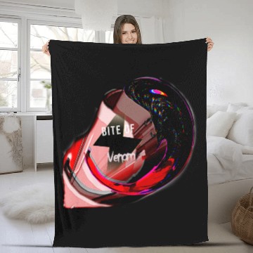 Discover Bite of venom by Astronaut Fleece Blankets