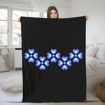 Discover Many Pretty Daisy Flowers Decorative Nature Design Fleece Blankets