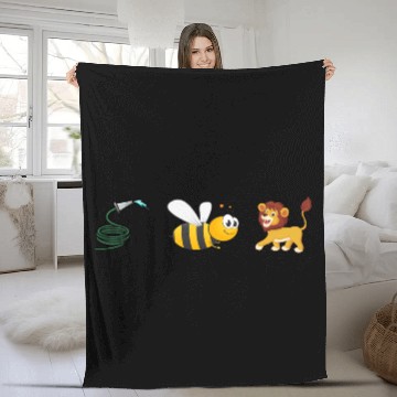 Discover Hoes Be Lying (Hose Bee Lion) Fleece Blankets