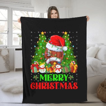 Discover Rugby Christmas Fleece Blankets