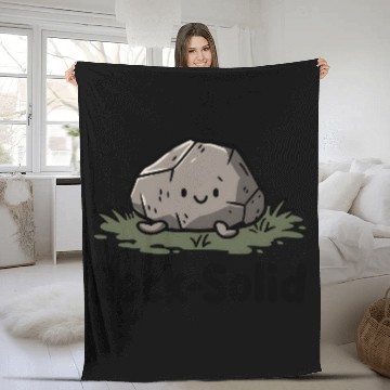 Discover Rock Solid Fleece Blankets