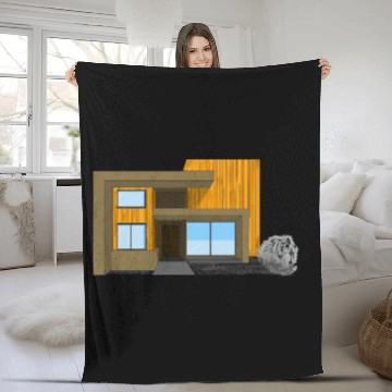 Discover modern transparent Fleece Blankets