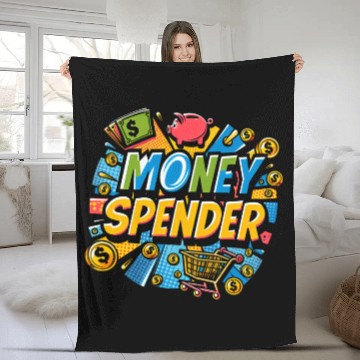 Discover Money Spender 7 Fleece Blankets
