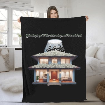 Discover Blessings go to the deserving, not the wicked. Fleece Blankets
