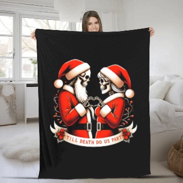 Discover Till Death Do Us Part Fleece Blankets